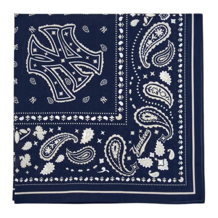 MLB 100% Cotton Headwraps Marine Blue