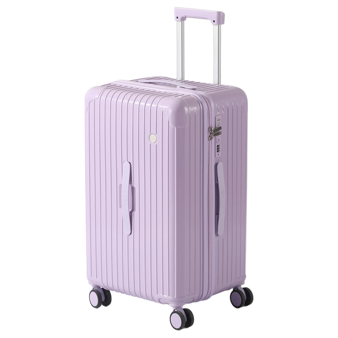 ELLE PC Trolley Bag 20 Inch, 24 Inch, 26 Inch White/Gray/Purple Purple