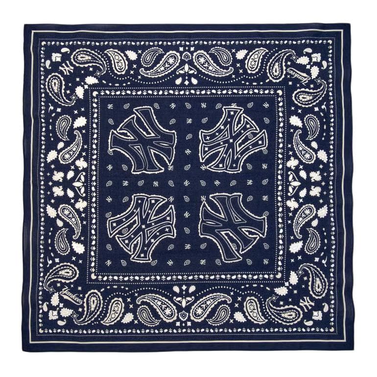 MLB 100% Cotton Headwraps Marine Blue