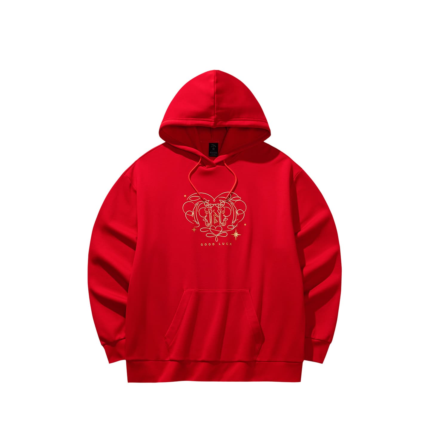 Anta Good Things Will Happen Sweatshirt Rich Red