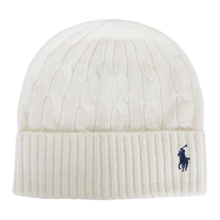 Polo Ralph Lauren Wool Beanies Ecru