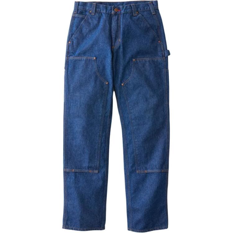 Carhartt 135th Anniversary Limited Edition 107546 Crafted Series Loose Straight Double Front Denim Dun Jeans Loose Fit