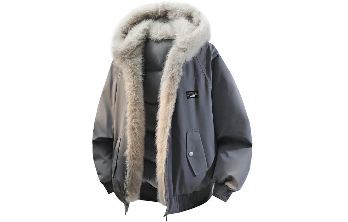 ZIAREL Down Jackets & Dark Gray