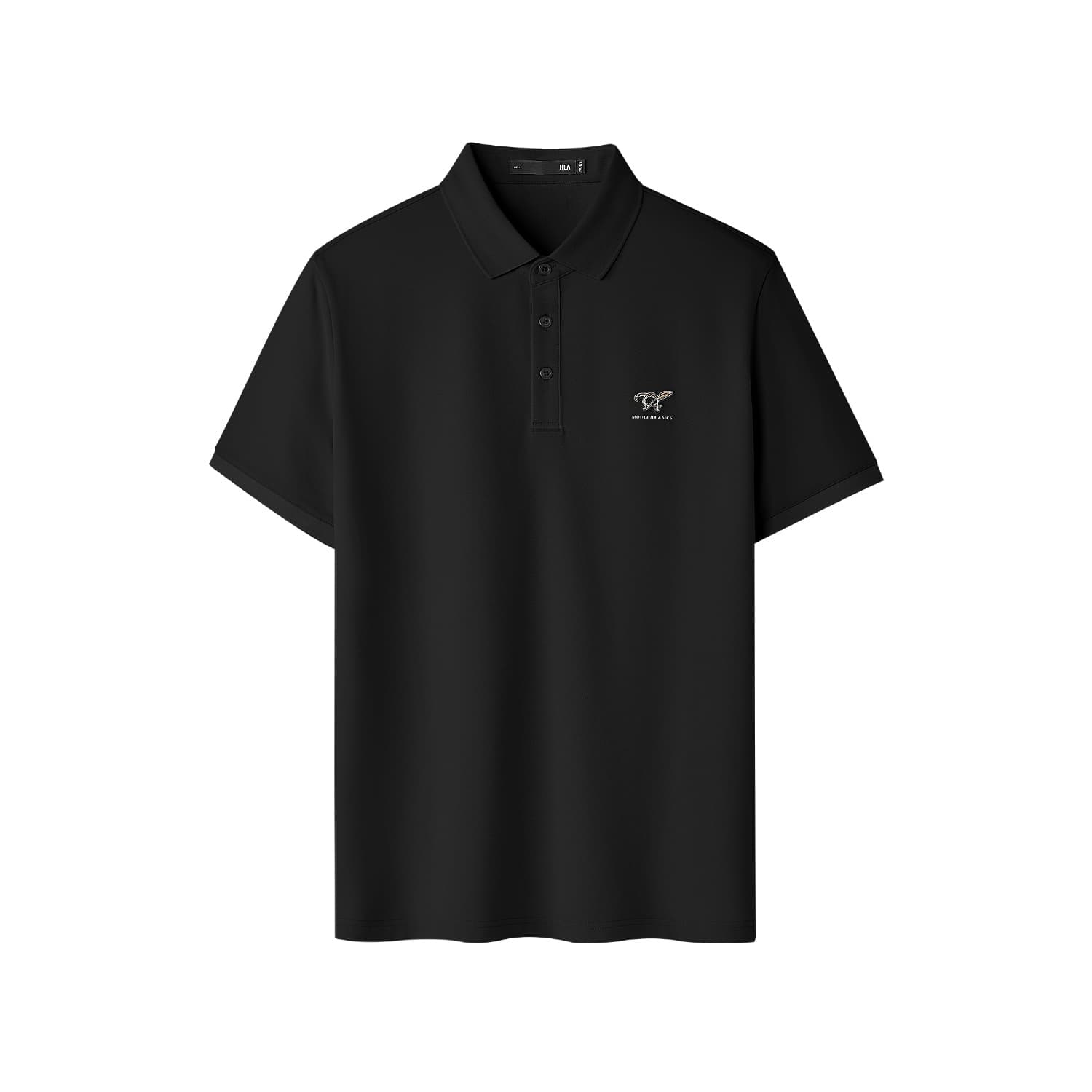 HLA Polo Shirts Lapel Moderate Straight Fit