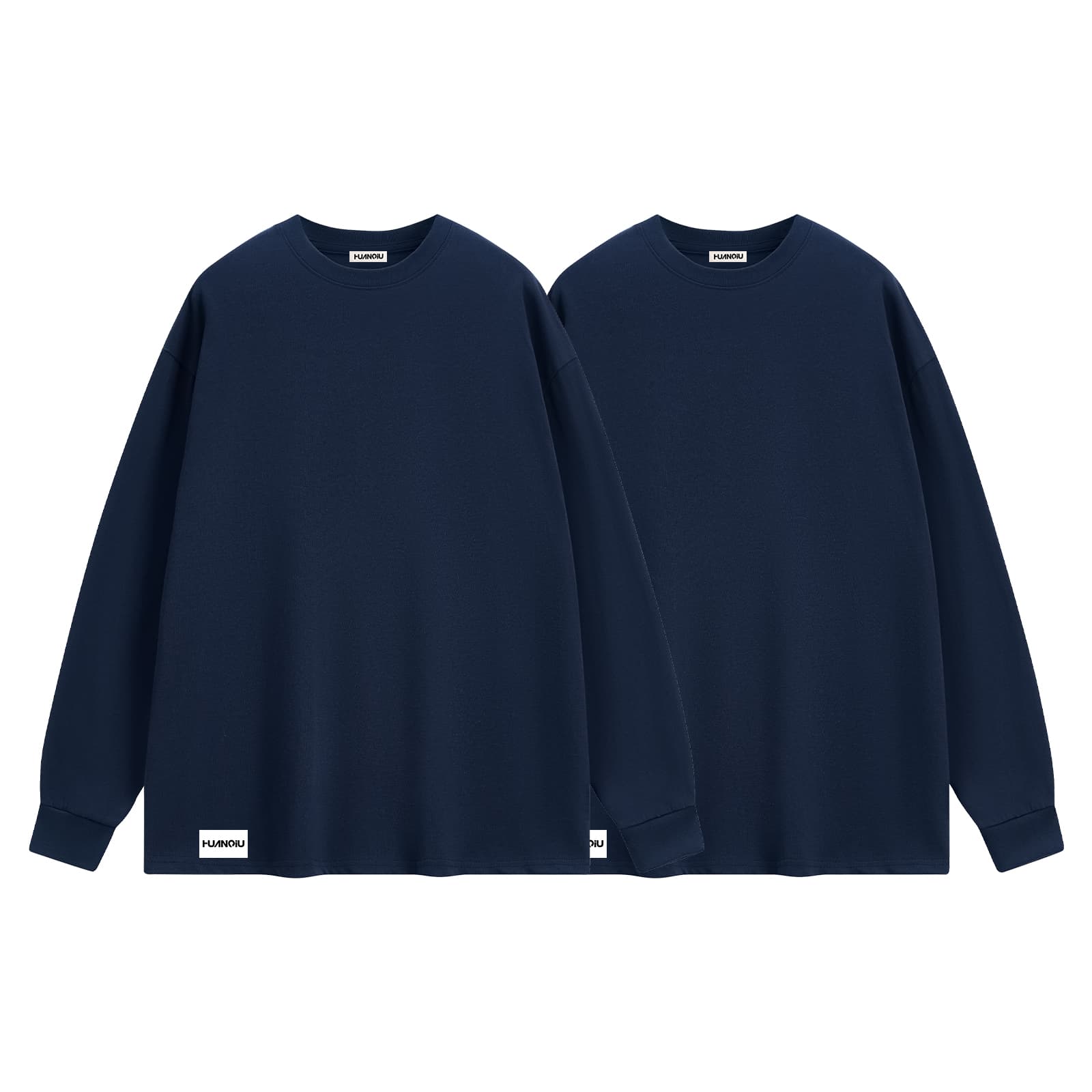 HUANQIU Thermal 2 Pack Navy Blue+Navy Blue