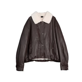 ELLE Furs Dark Brown Lapel Moderate