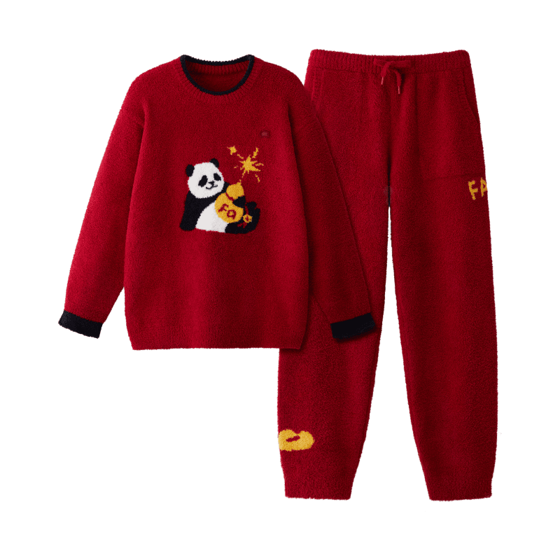 BANANA IN Pajama Sets [Male]Good Luck Red Gourd Ah Fa