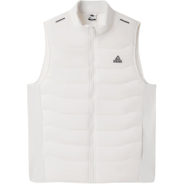 PEAK Vests White Stand Collar Thin Other