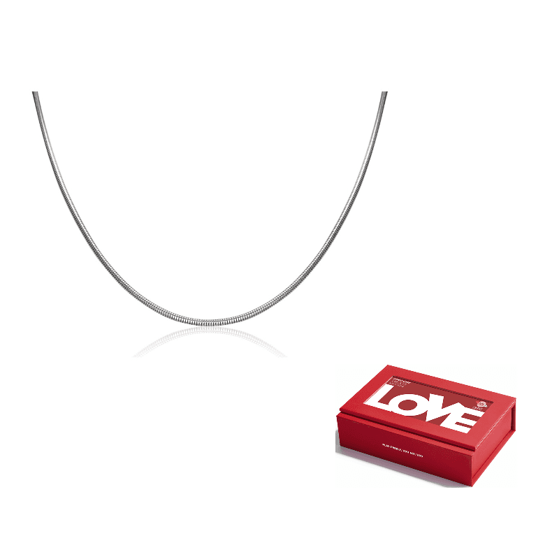 Square Snake ChainLength 52cm, Width 2mm