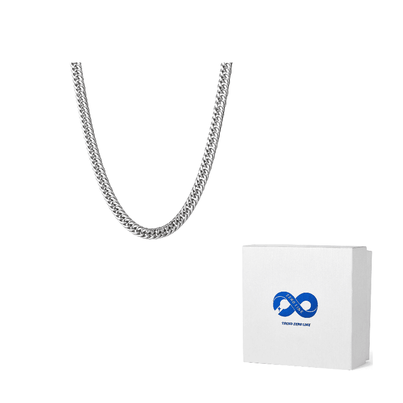 HipHop Cuban ChainLength 60cm, Width 8mm
