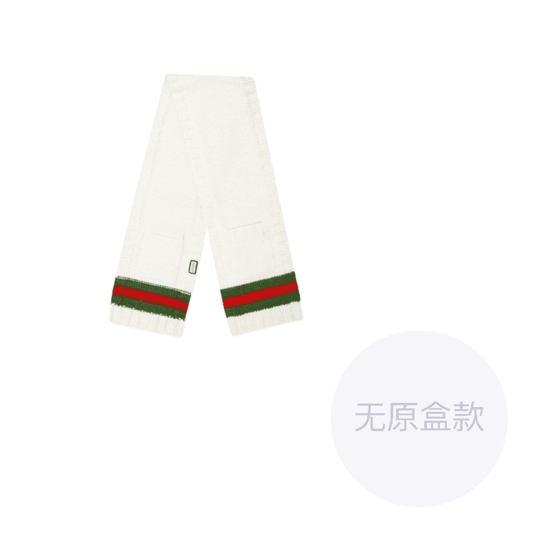 GUCCI Thermal Wool Knit White White