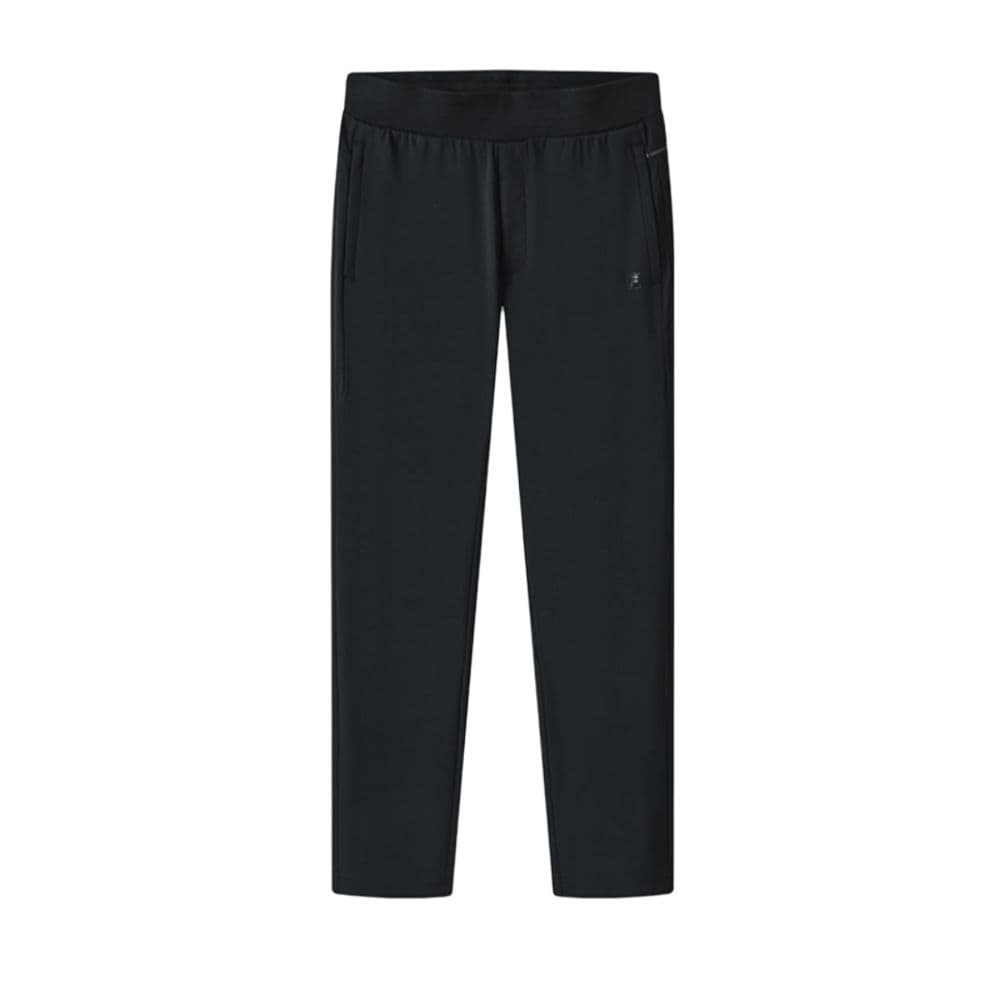 FILA WHITE Knitted Sweatpants Black