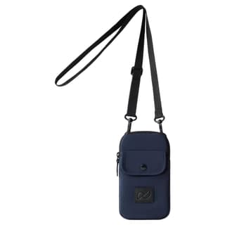ZARA Polyamide Crossbody Cell Phone Pouch Blue