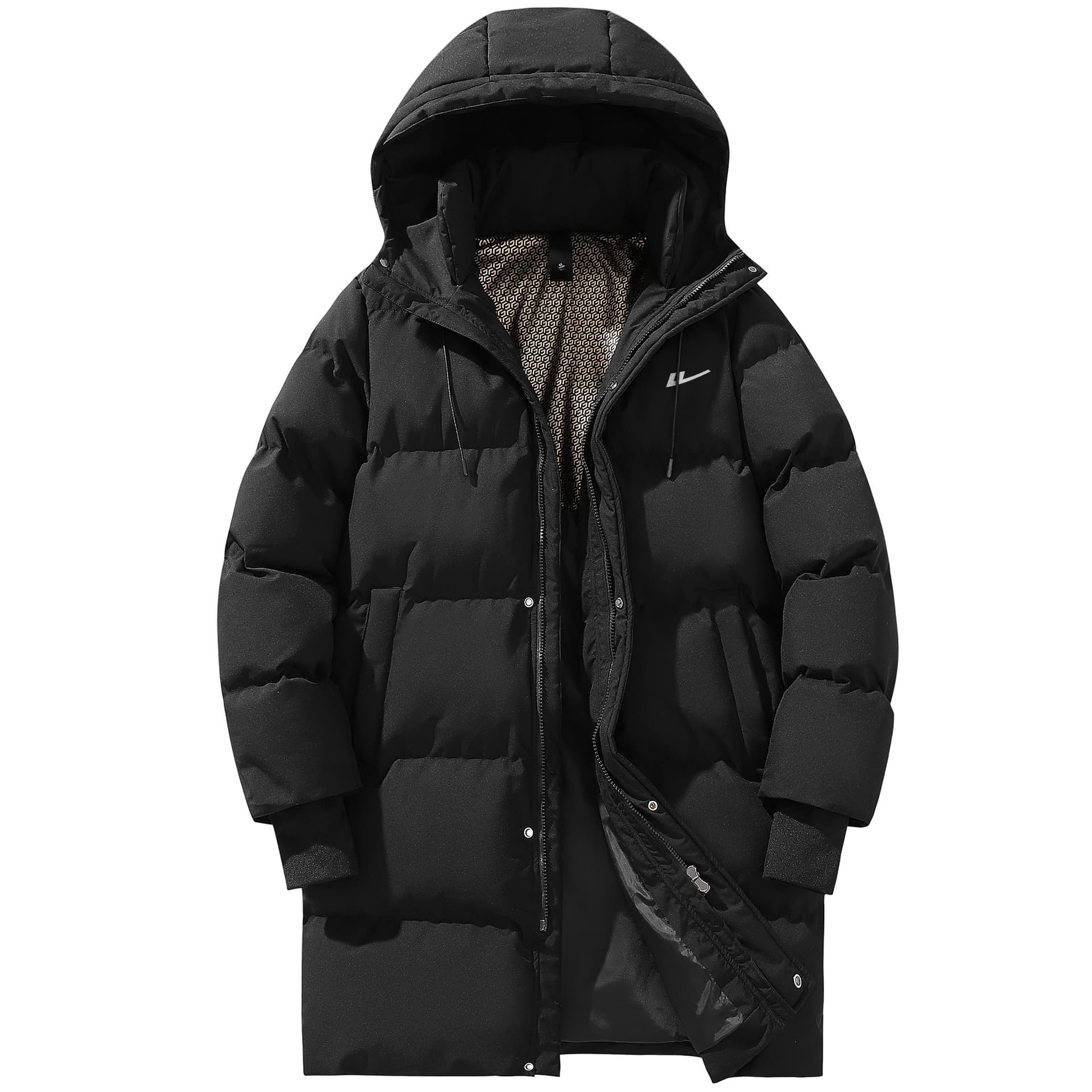 Warrior Down Jackets & Black (Thickened Puffer Jacket)