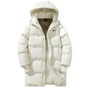 Beige (Thickened Puffer Jacket)