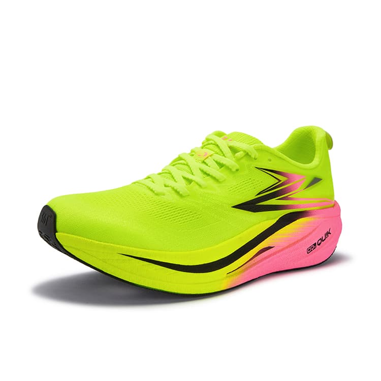 361Β° Flame 5 MIX Breathable Carbon Plate Neon Solar Yellow Pink