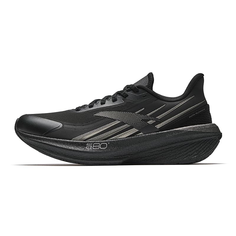 Anta Zone 2 Heart Rate 80 Textile, Synthetic Nitrogen Technology Black