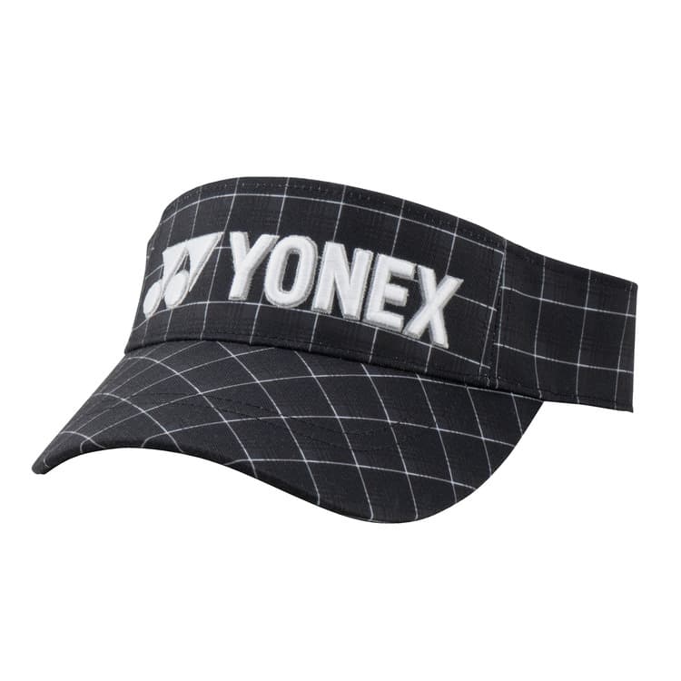 YONEX Polyester Sun Protection Hats Black Black
