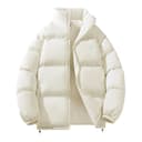 White (Thickened Puffer Jacket)