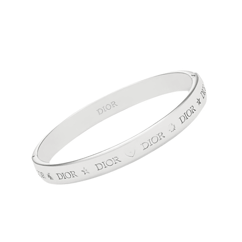 DIOR Metal Bangles Silver