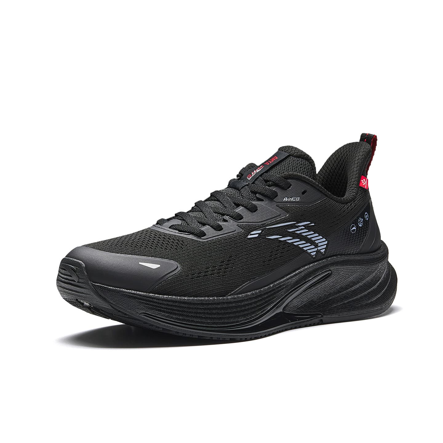 Anta Rocket 6.0 Comfortable Textile, Rubber Black Blue