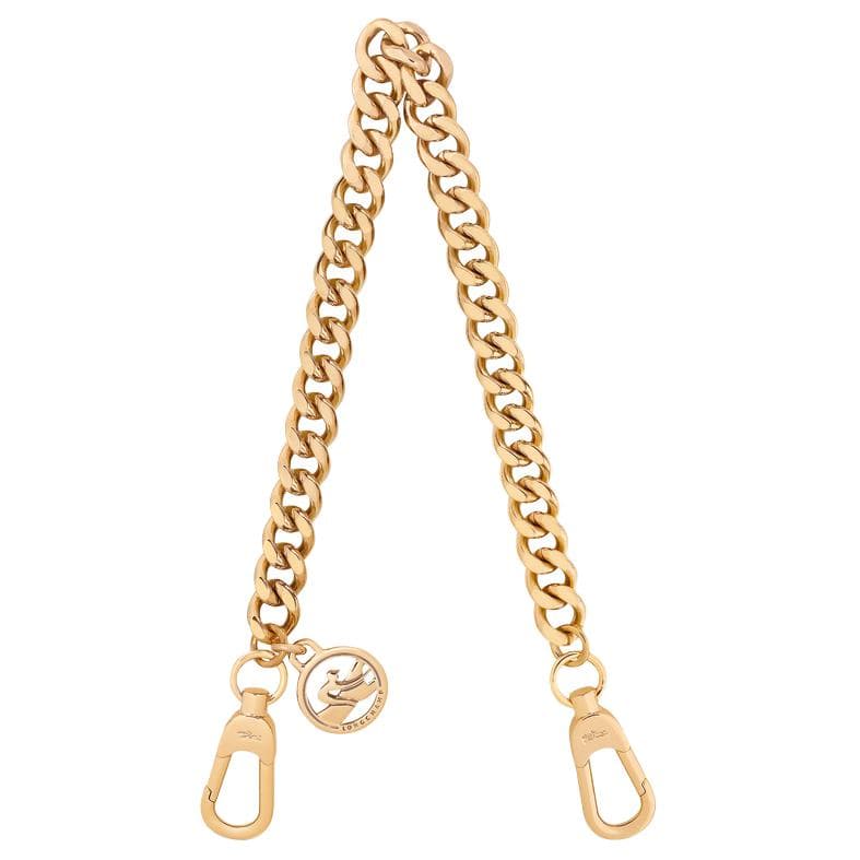 LONGCHAMP Metal Shoulder Straps Light Gold Light Gold