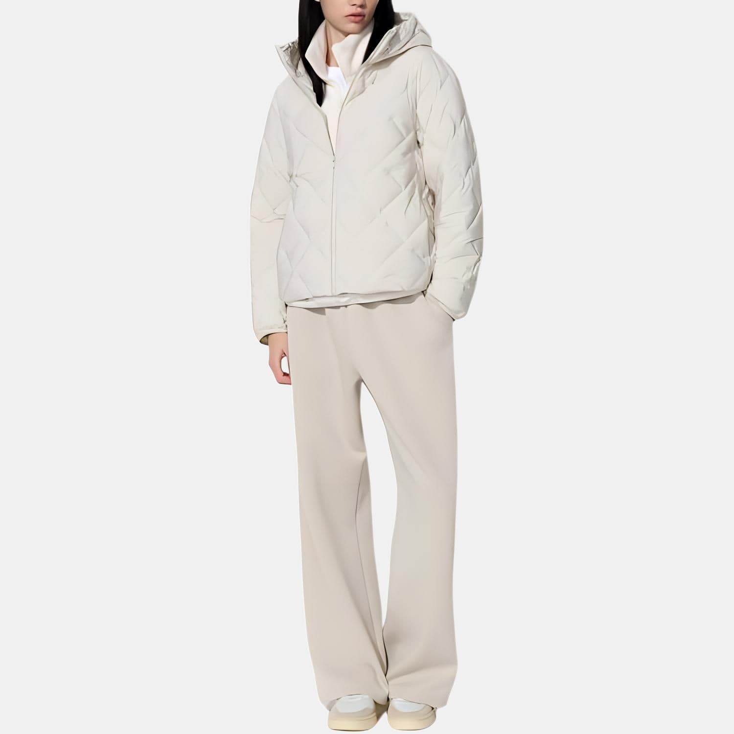 UNIQLO Puffer Jacket Light Beige