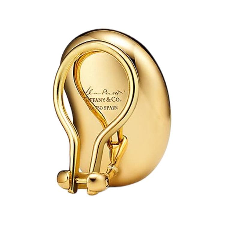 TIFFANY & CO. Elsa Peretti® 18K Gold Clip On Earrings Gold