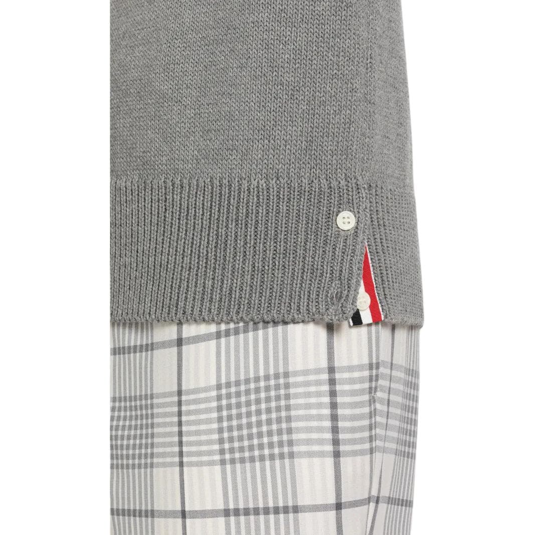 THOM BROWNE· Polo Shirt Gray