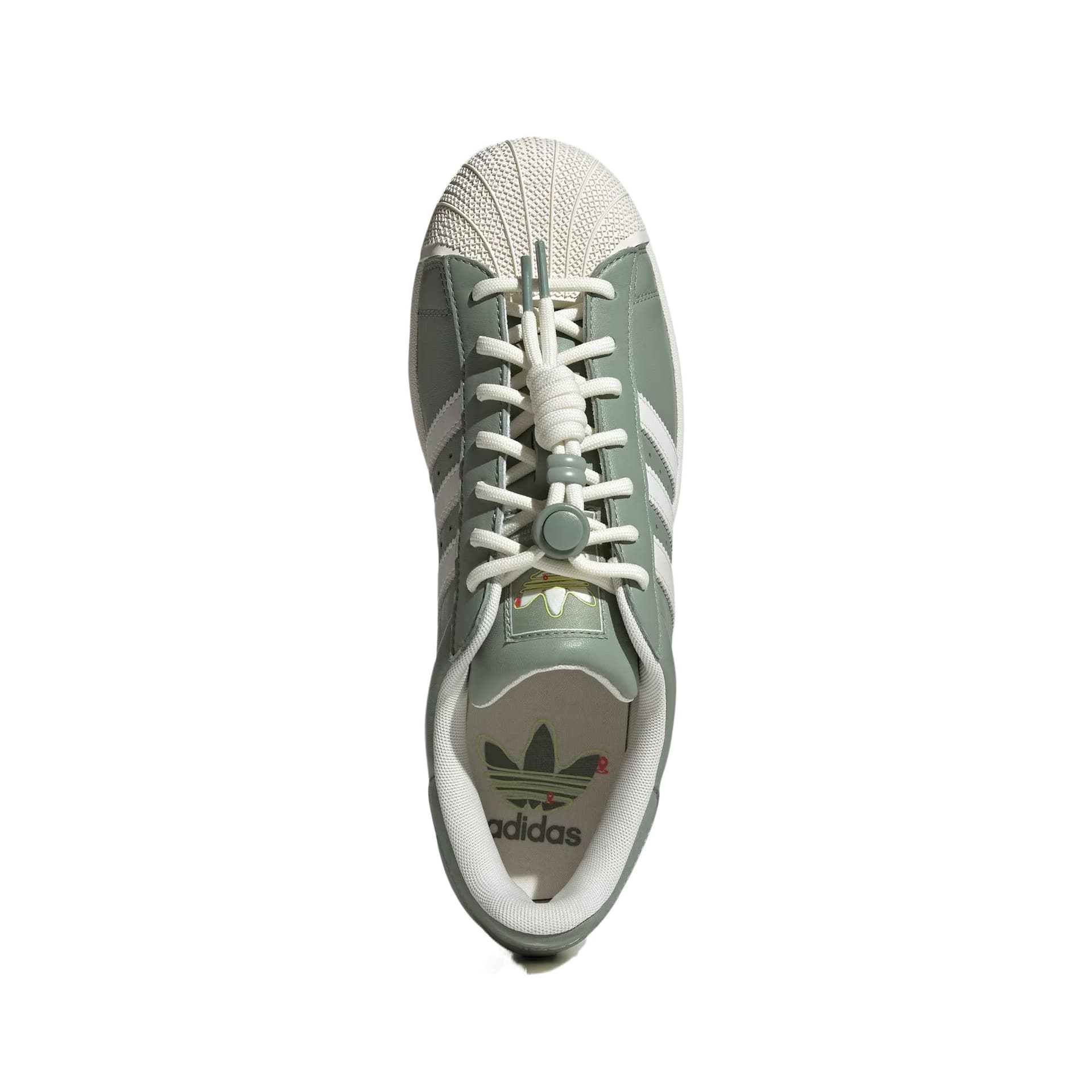 Adidas Originals Superstar 2 Lowtop White Green