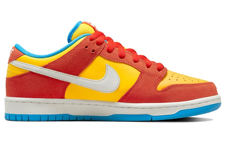 Nike Dunk SB Pro 'Bart Simpson' Streetwear Yellow Orange