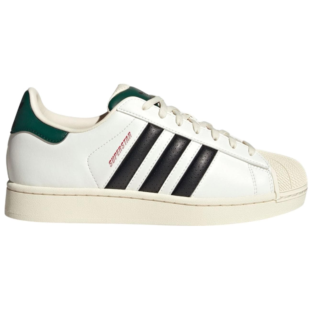 Adidas Originals SUPERSTAR White Black Green