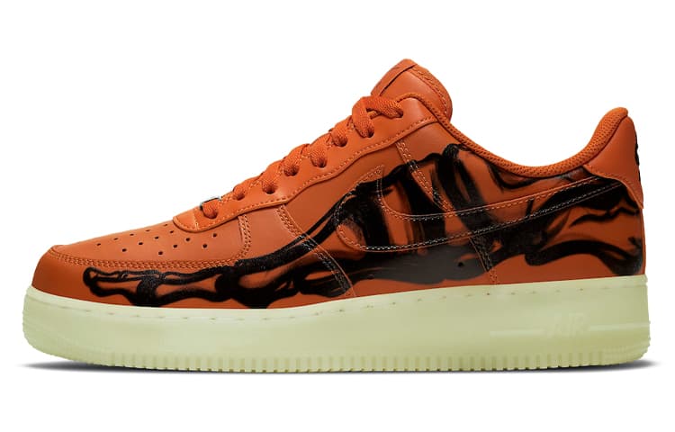 Nike Air Force 1 'Orange Skeleton'