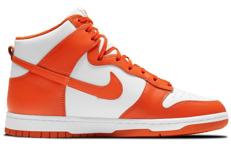 Nike Dunk Retro 'Orange Blaze' High White Orange 2021 Edition