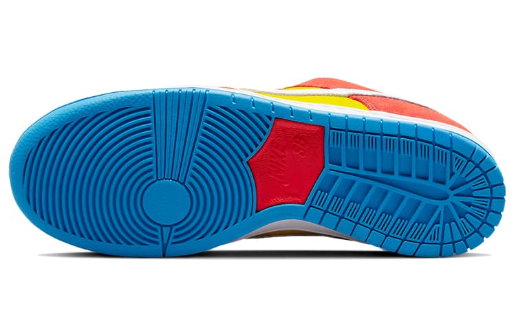 Nike Dunk SB Pro 'Bart Simpson' Streetwear Yellow Orange