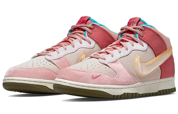 Nike X Social Status Dunk Mid 'Strawberry Milk'