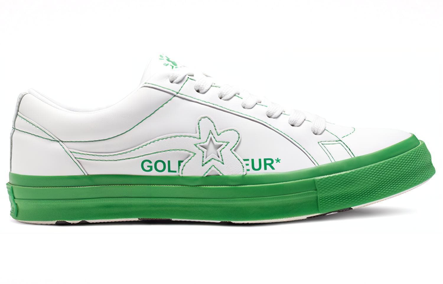 One Star Golf Le Fleur x One Star Converse Ox 'Kelly Green'