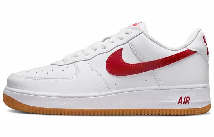 Nike Air Force 1 'Color Of The Month White University Red'