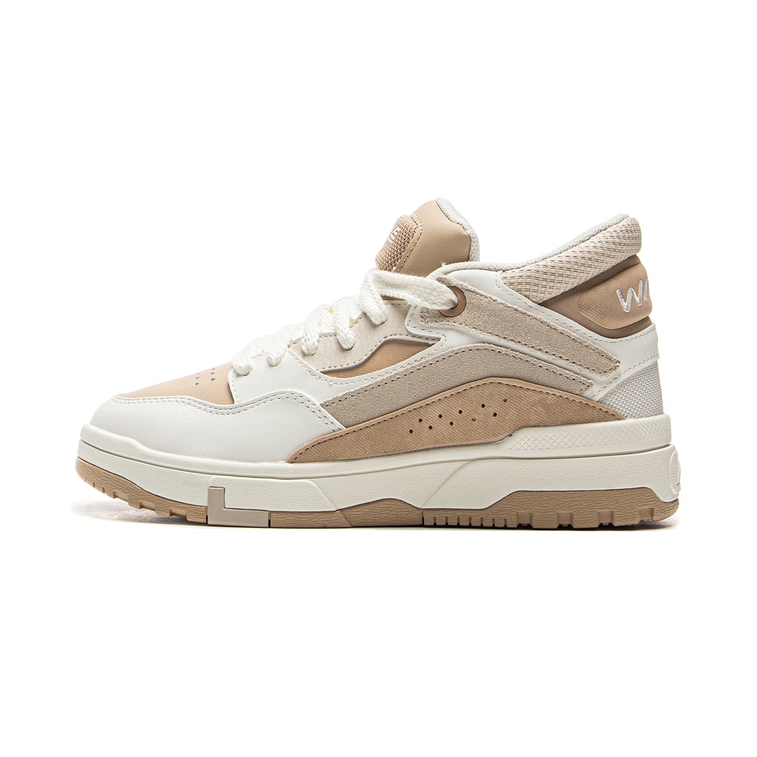Li Ning Wave MID FLEECE Minimalist Style Versatile, Soft Rebound, Height Increasing, Fleece Lined Comfortable
