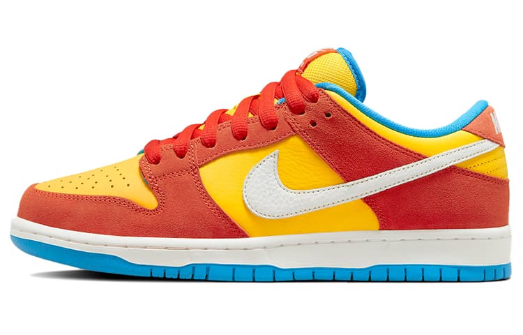 Nike Dunk SB Pro 'Bart Simpson' Streetwear Yellow Orange
