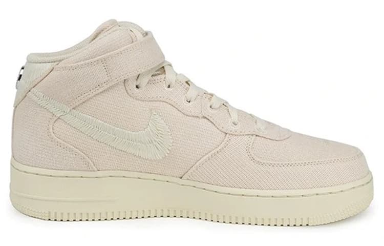 Nike X Stussy Air Force 1 Mid 'Fossil'