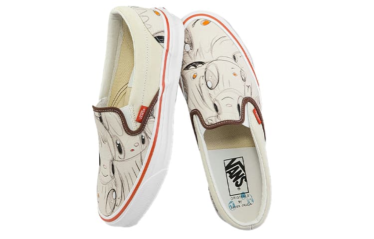 SlipOn Javier Calleja x SlipOn Og Classic Vans Lx 'Turtledove'