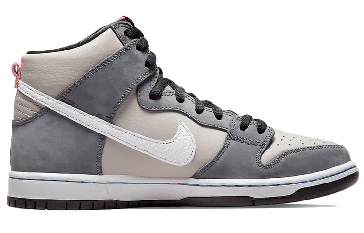 Nike Dunk Leather, Suede High Flint Gray