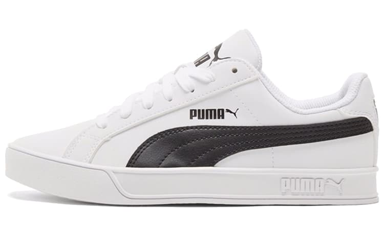 Puma Smash Vulc White Black