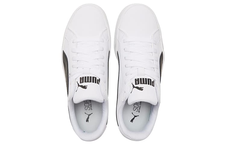Puma Smash Vulc White Black
