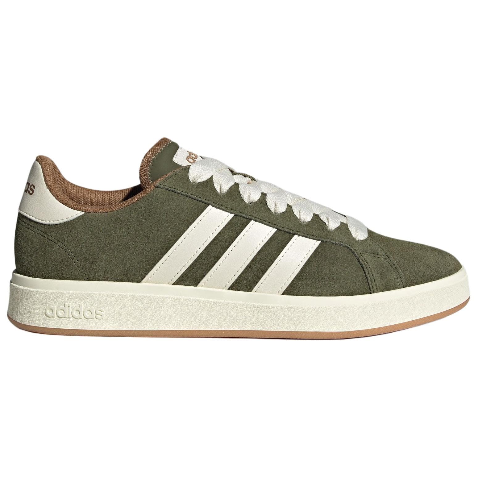 Adidas Grand Court Base 00s Synthetic Leather, Split Cow Green