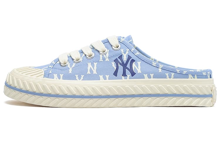 MLB Playball Mule Closed Toe Slippers Blue