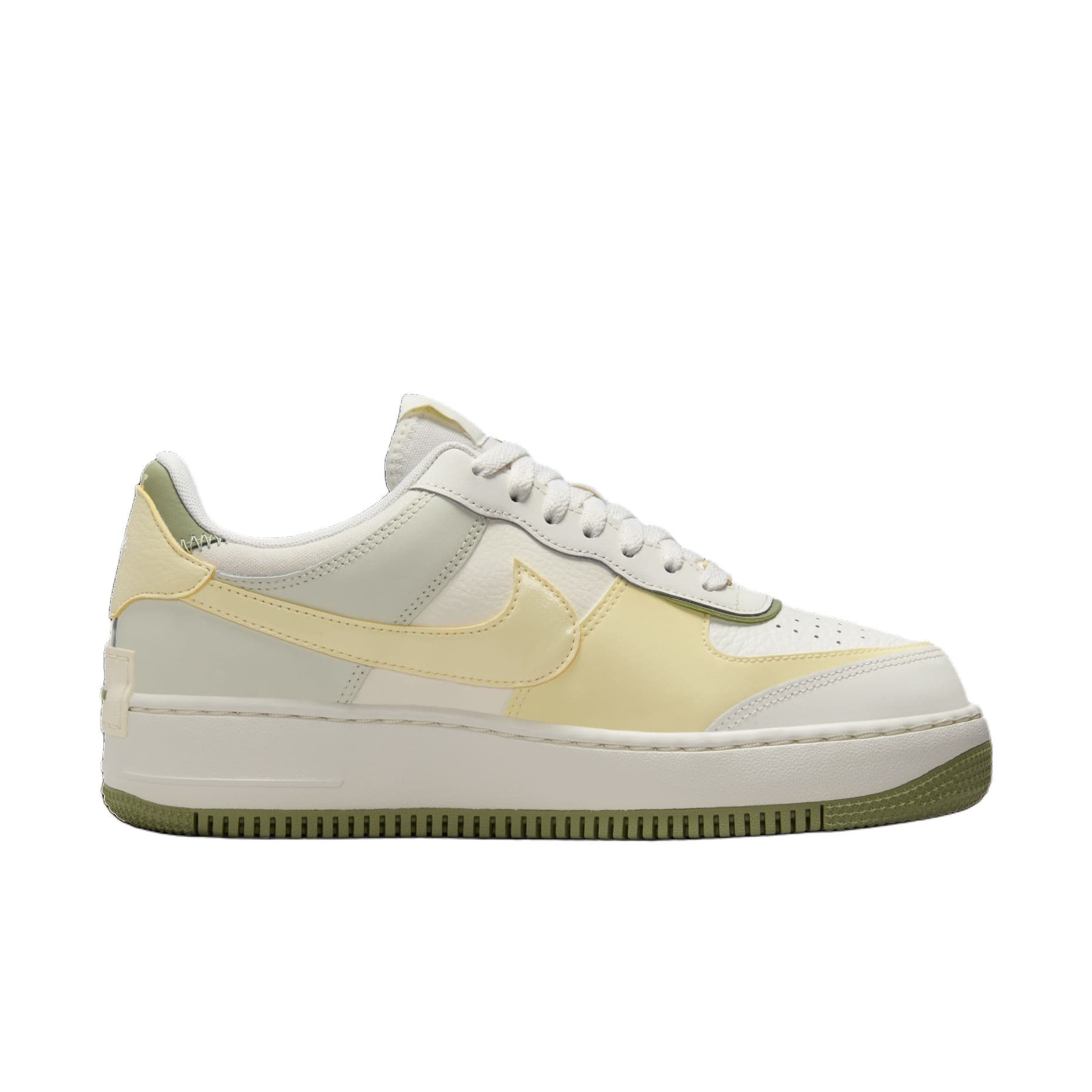 Nike Air Force 1 Shadow Pale Ivory Oil Green