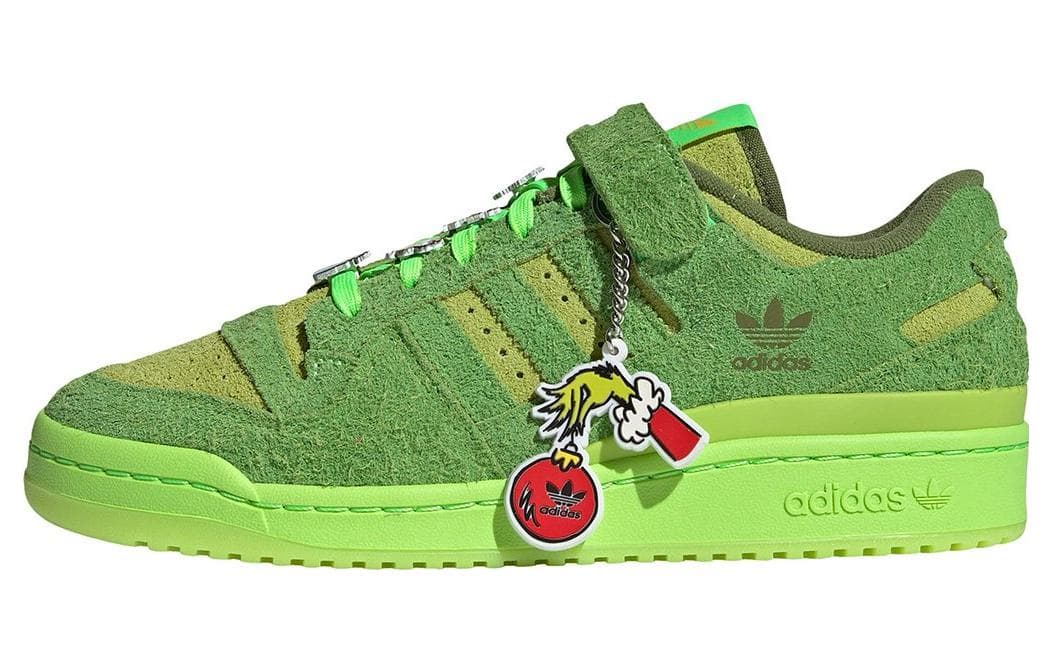 Adidas Originals x The Grinch FORUM Green Elf Grinch Green