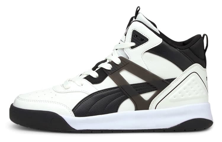 PUMA Backcourt Mid High White Black
